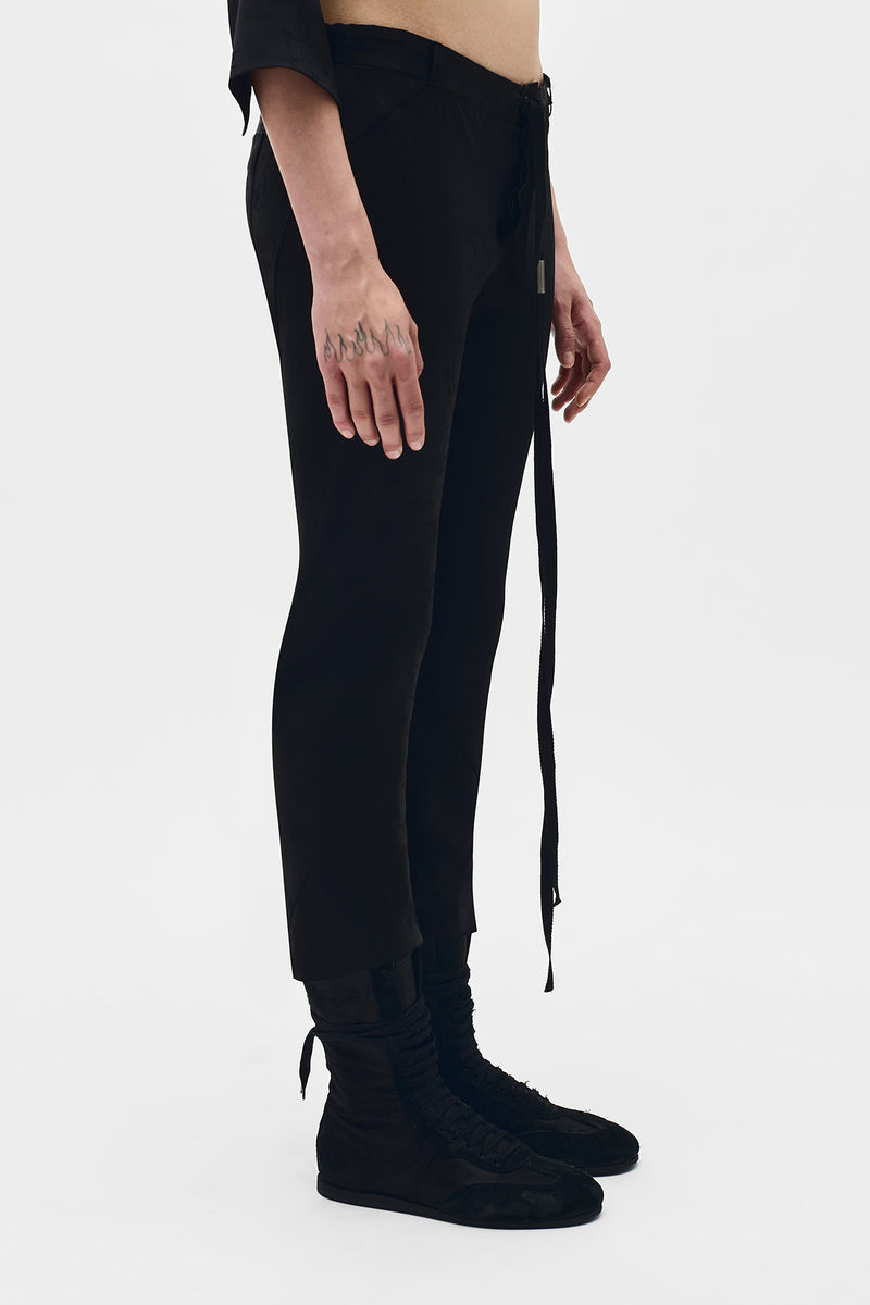 Esti Cropped Bias Cut Trousers