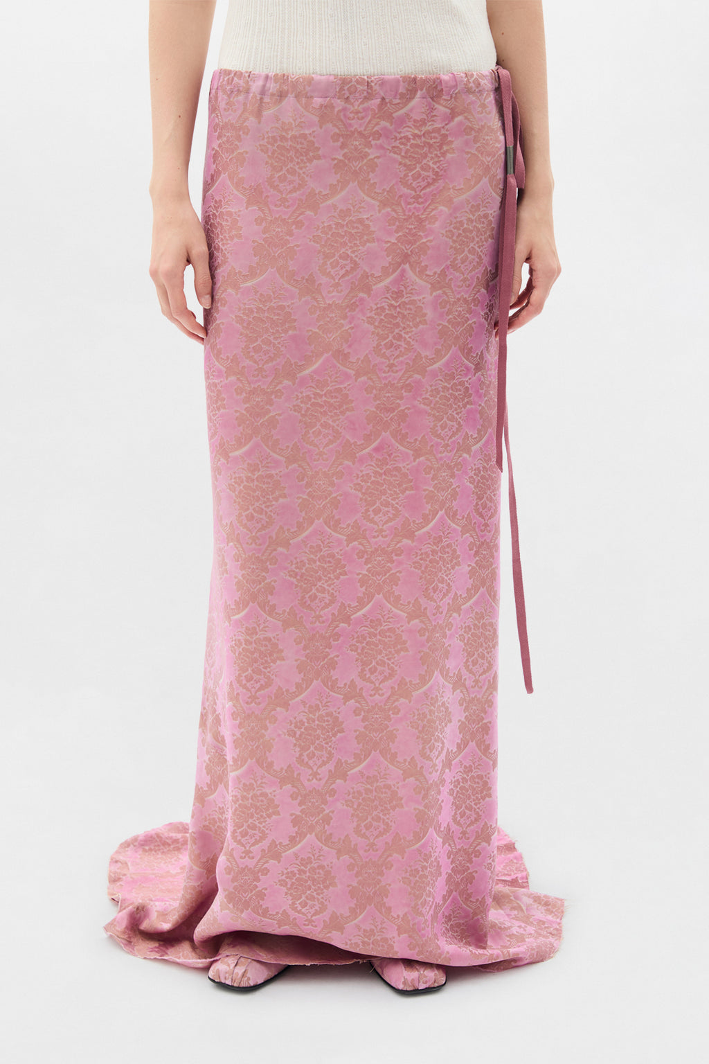 Sheila Long Bias Skirt