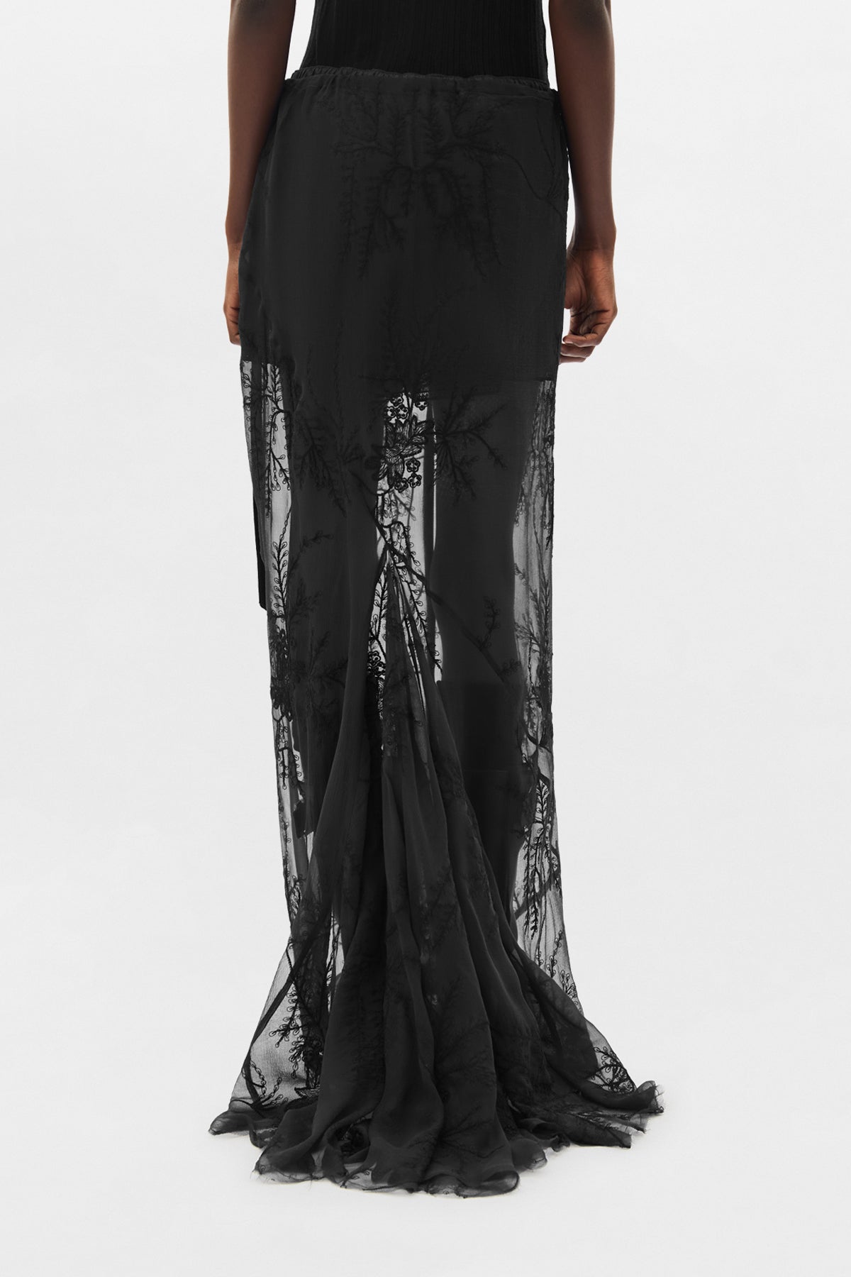 Sheila Long Bias Skirt – Ann Demeulemeester