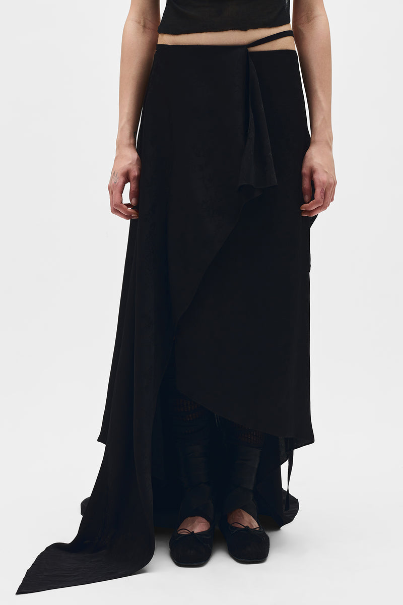 Sirka Deconstructed Asymmetric Skirt