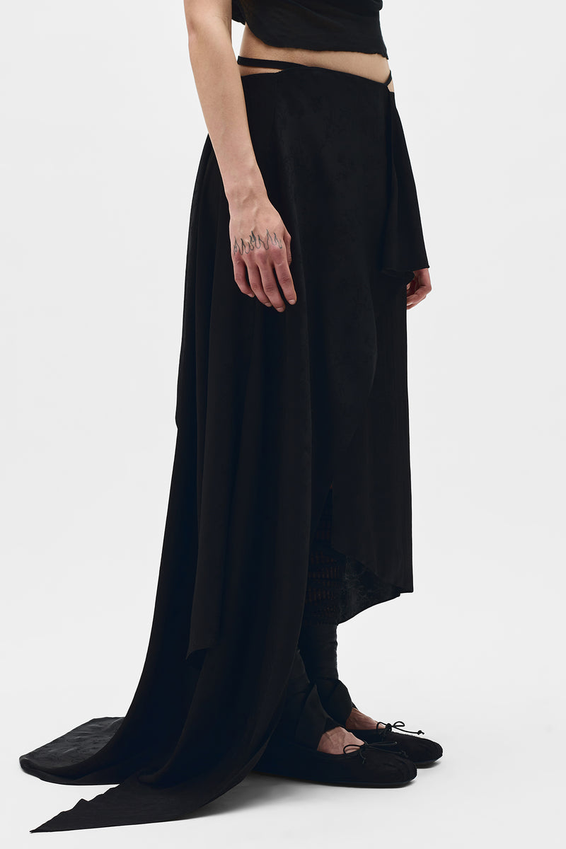 Sirka Deconstructed Asymmetric Skirt