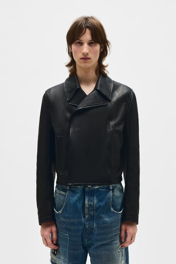 Albin Cropped Double Breasted Blouson