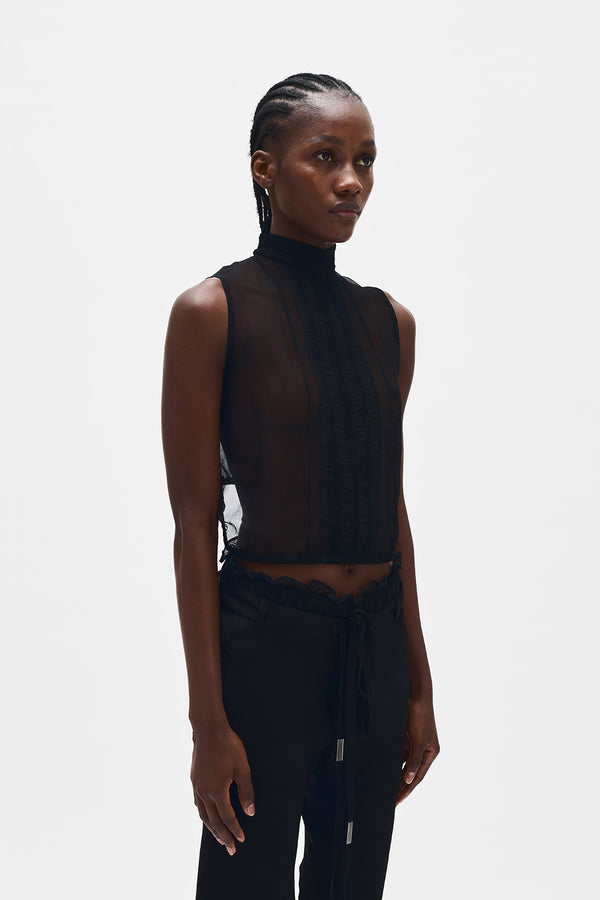 Hilju Turtleneck Crop Top