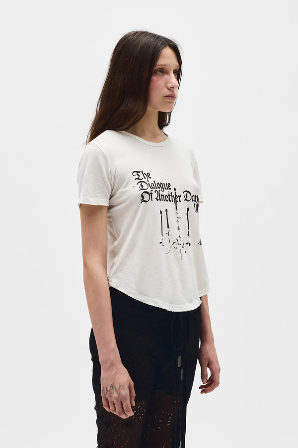 Floor Micro T-Shirt With "Chandelier" Print