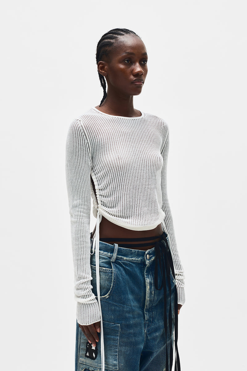 Beta Cropped Sweater