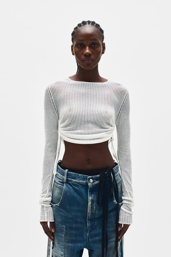 Beta Cropped Sweater