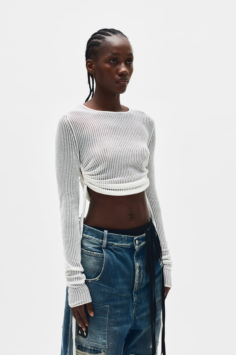 Beta Cropped Sweater