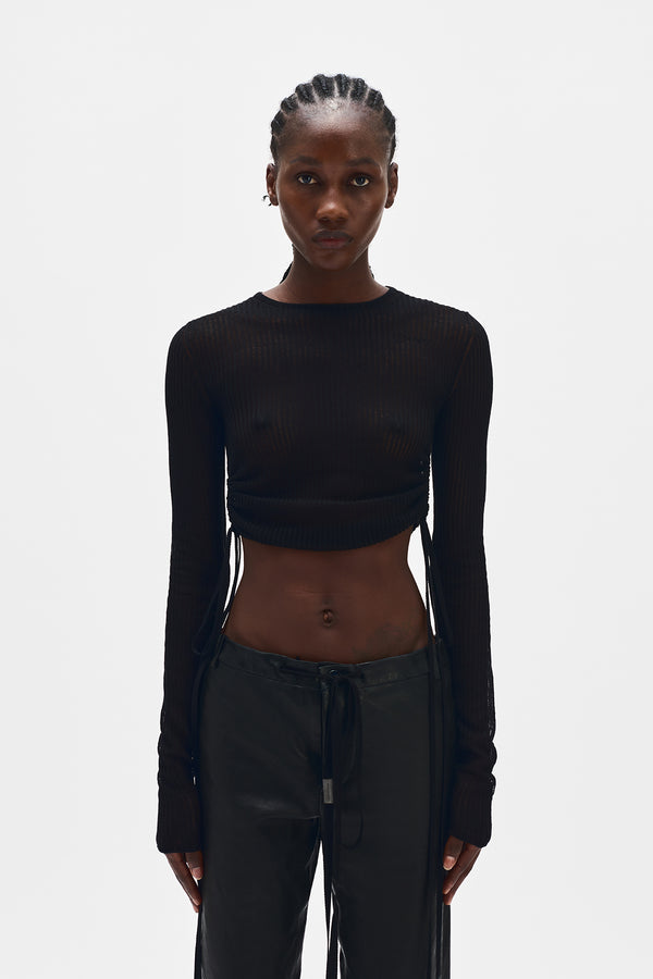 Beta Cropped Sweater