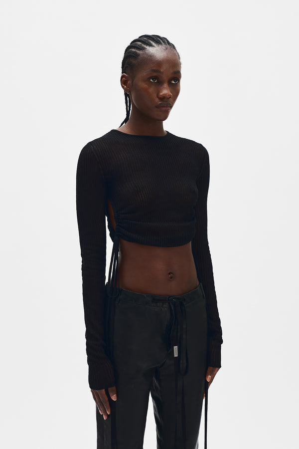 Beta Cropped Sweater