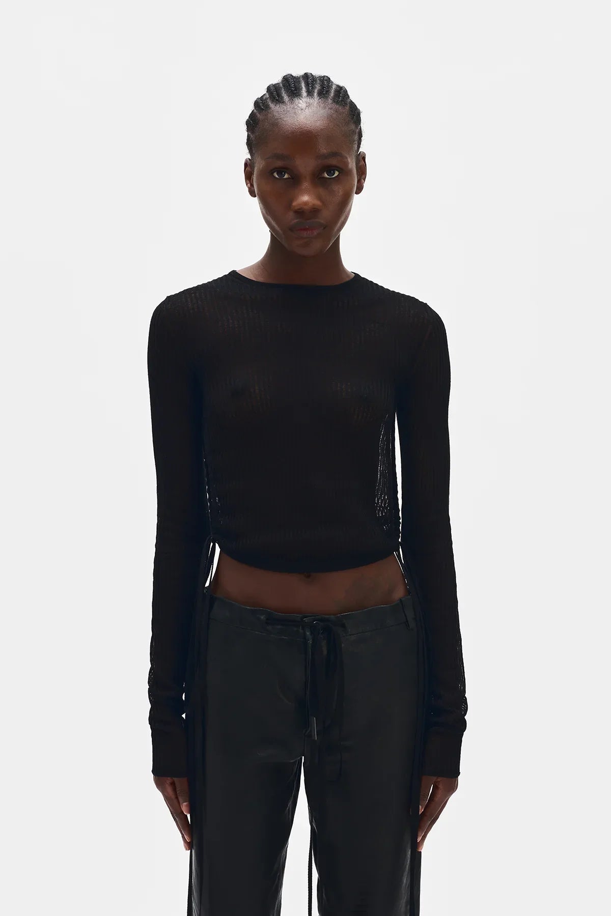 Beta Cropped Sweater – Ann Demeulemeester Beta Cropped Sweater – Ann Demeulemeester