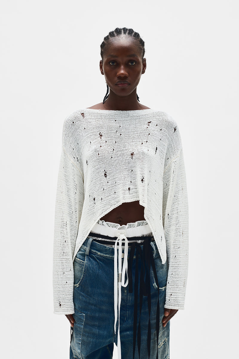 Loa Open Neck Sweater