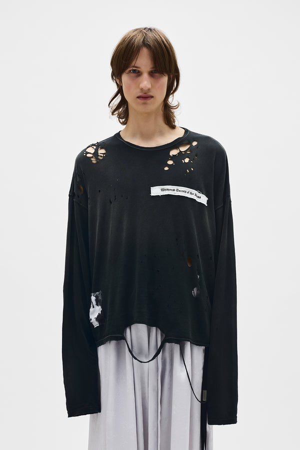 Emil Long Sleeve T-Shirt with Printed Patches