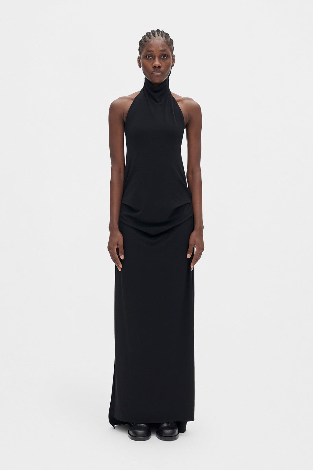 Rut Sleeveless Turtleneck Maxi Dress