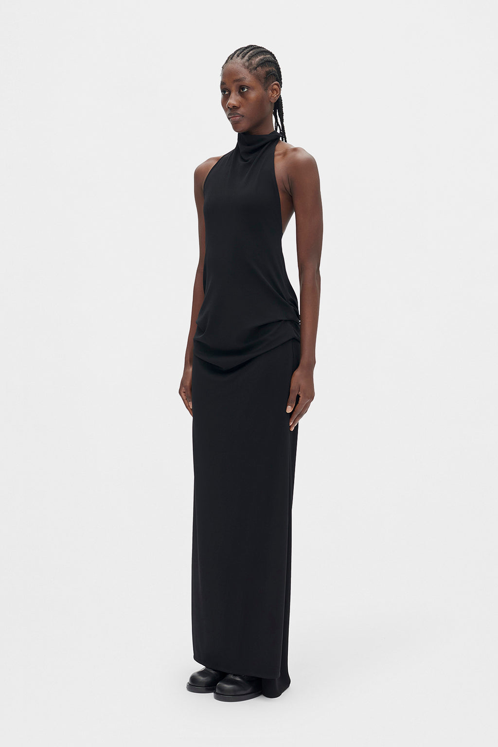 Rut Sleeveless Turtleneck Maxi Dress