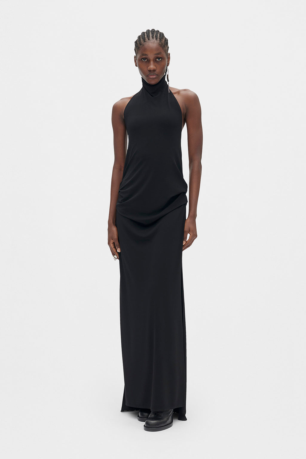 Rut Sleeveless Turtleneck Maxi Dress