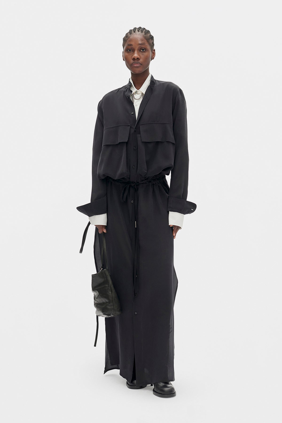 Regen X-Lang Cargo Kleid 