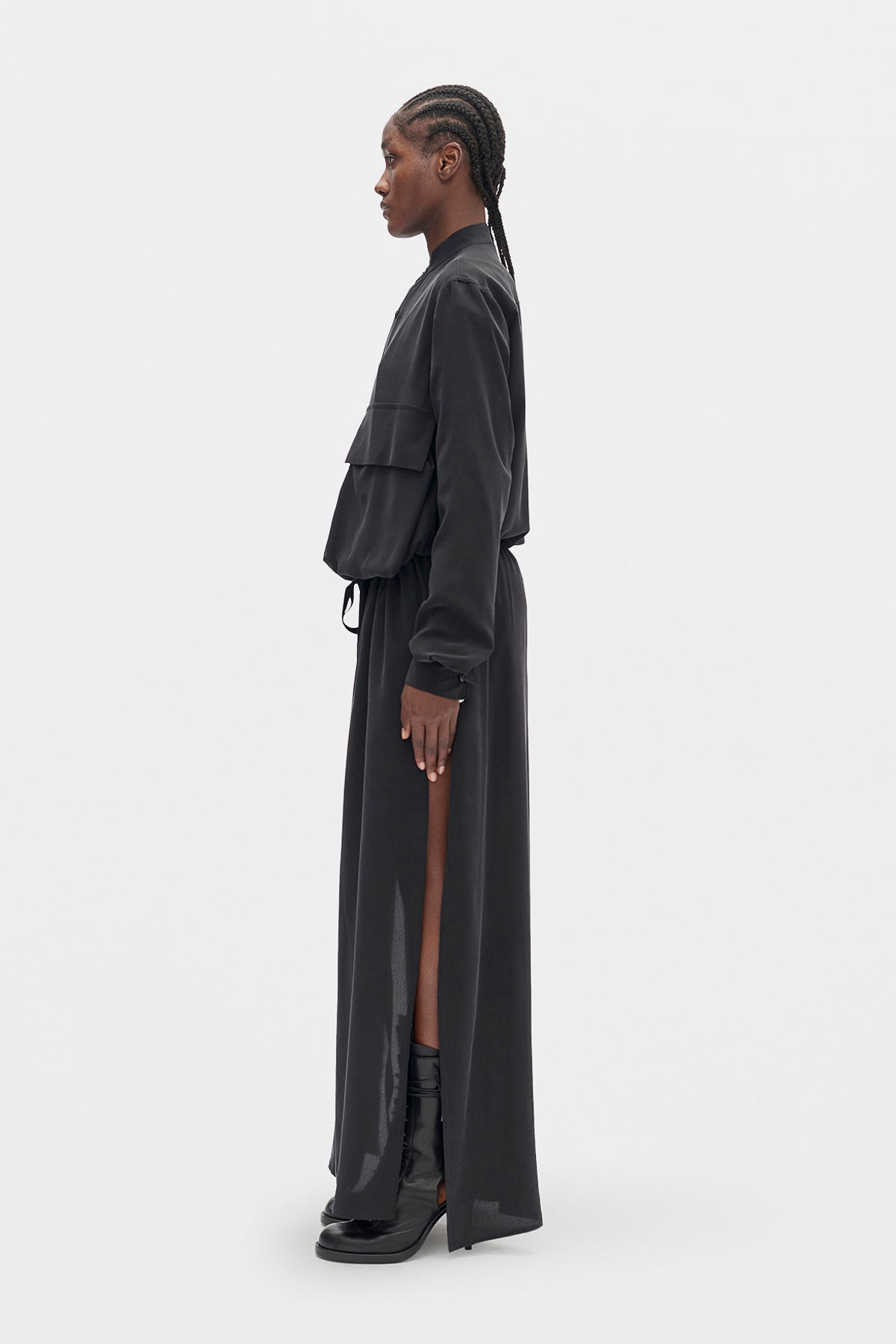 Regen X-Lang Cargo Kleid 