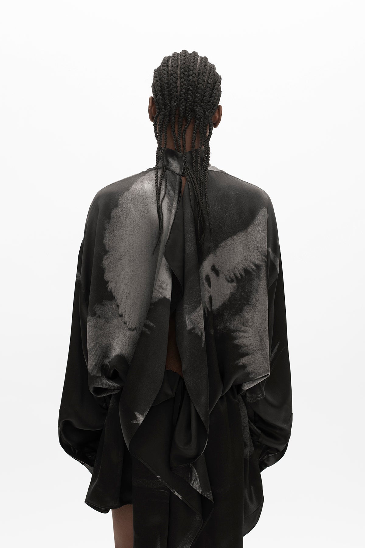 Reda ''Tauben'' Print Minikleid 