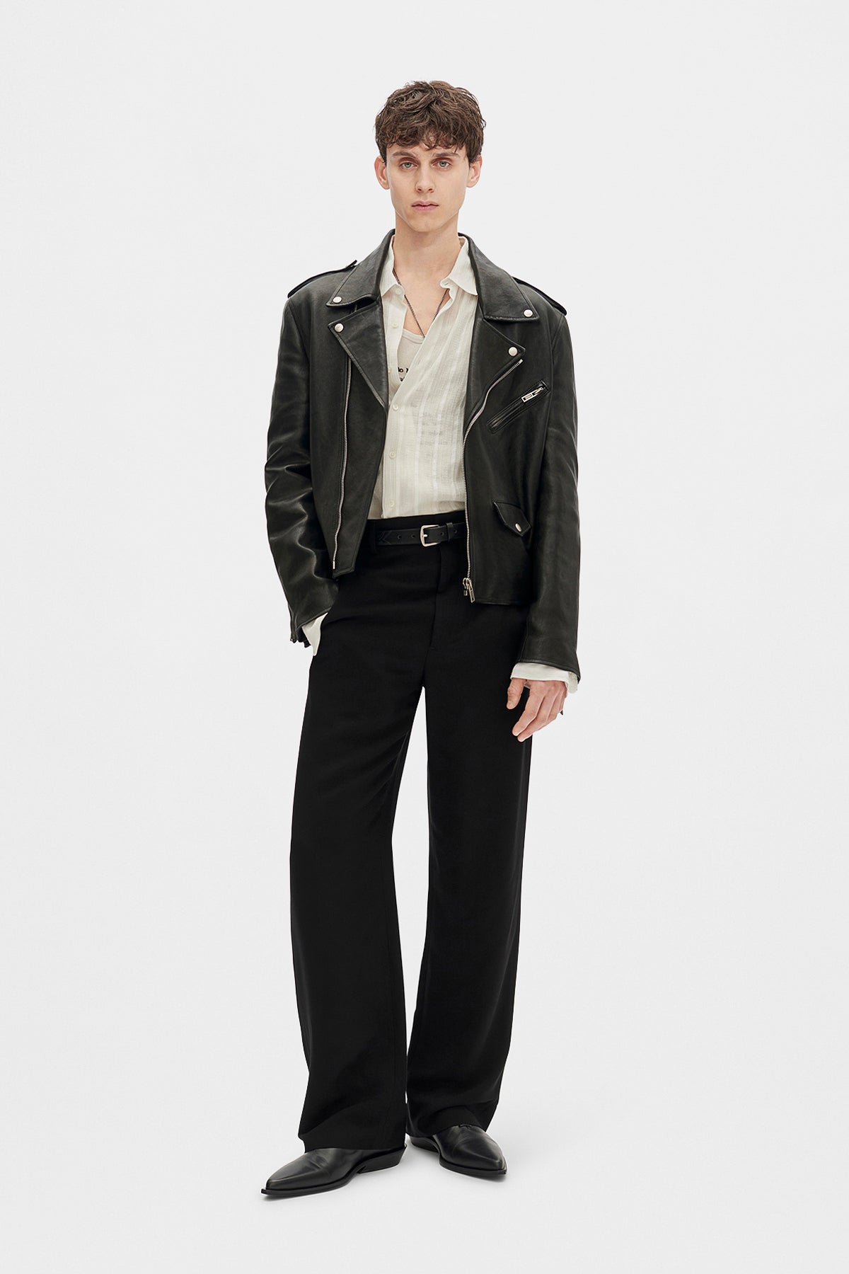 Isak Twisted Light Dobby Stripe Shirt