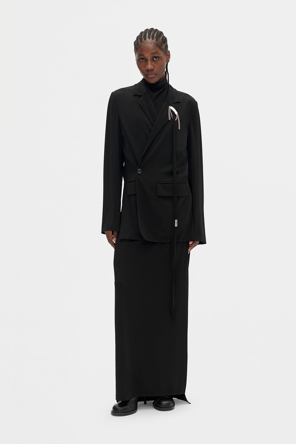 Olena Wrap Deconstructed Blazer