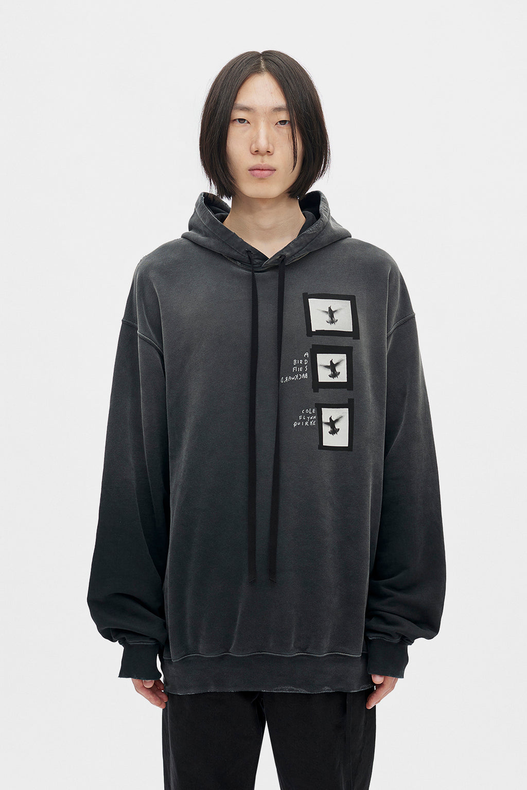 Ollie ''Doves'' Print Hoodie 