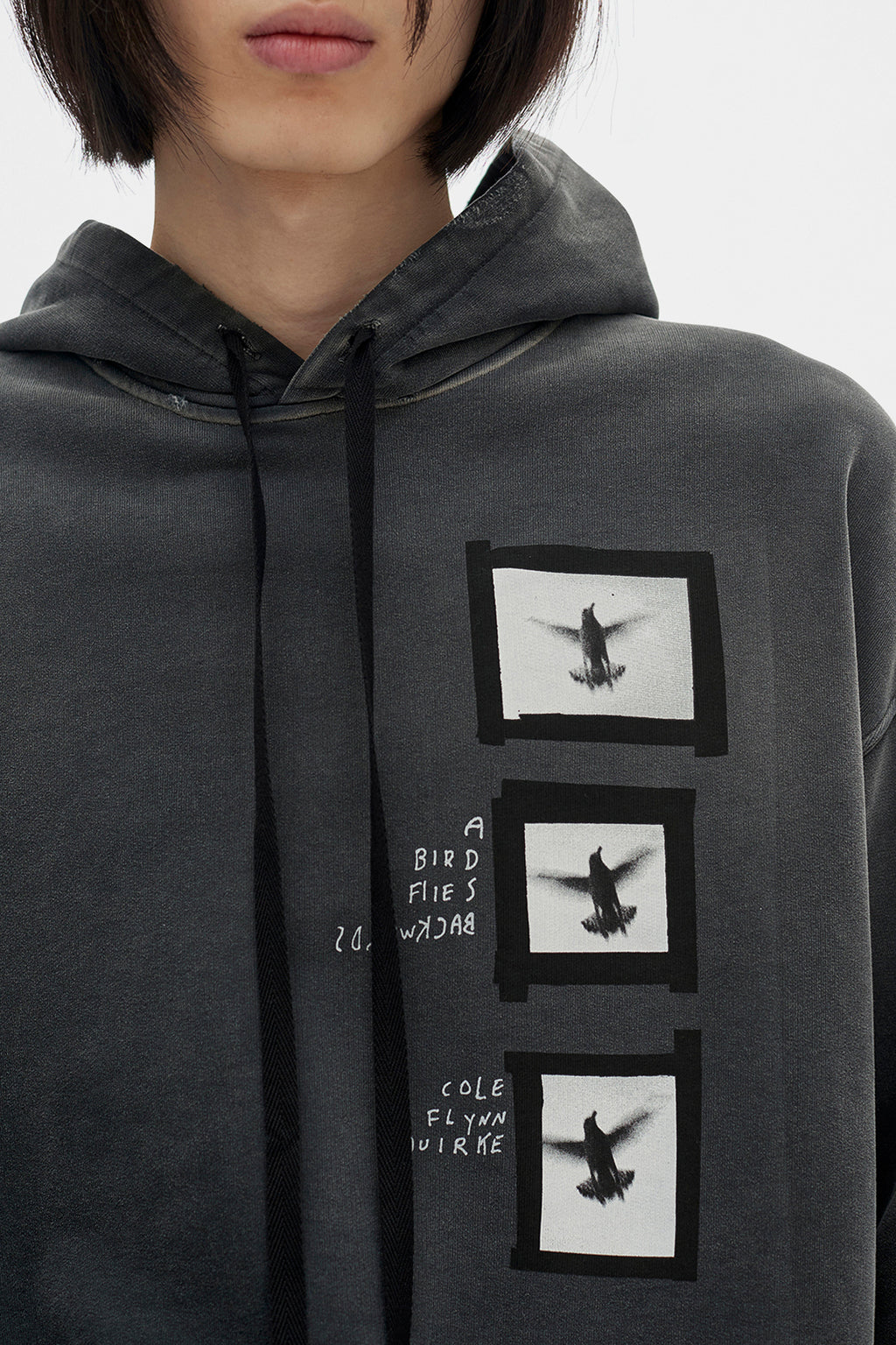 Ollie ''Doves'' Print Hoodie 