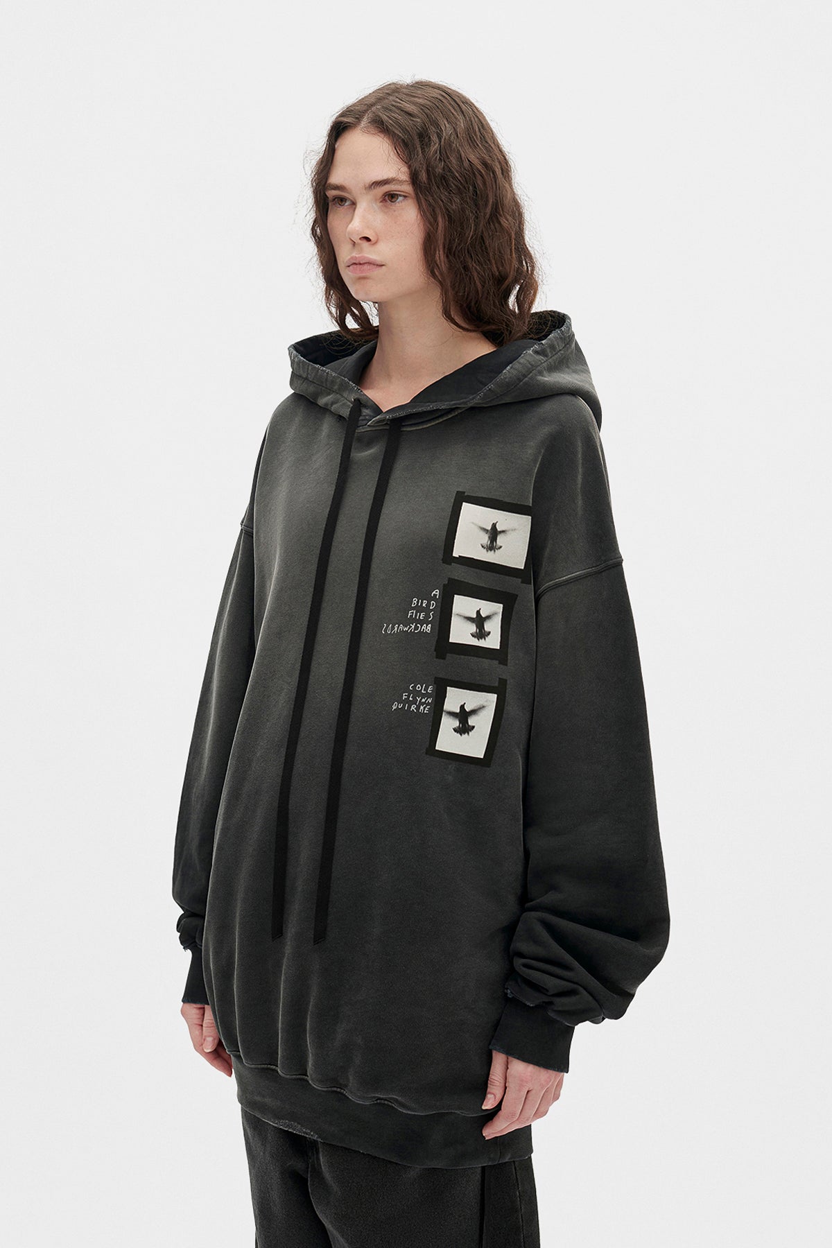 トップス ANN DEMEULEMEESTER hoodie design top トップス ANN DEMEULEMEESTER hoodie design top Ann