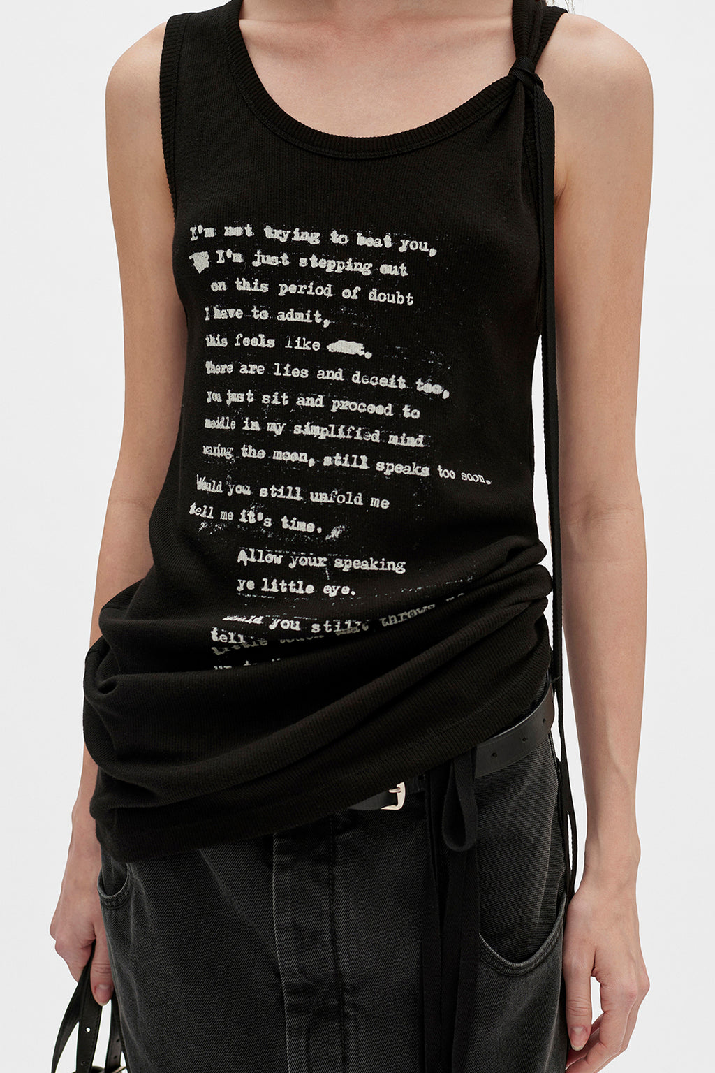 Seva ''Script'' Tank Top