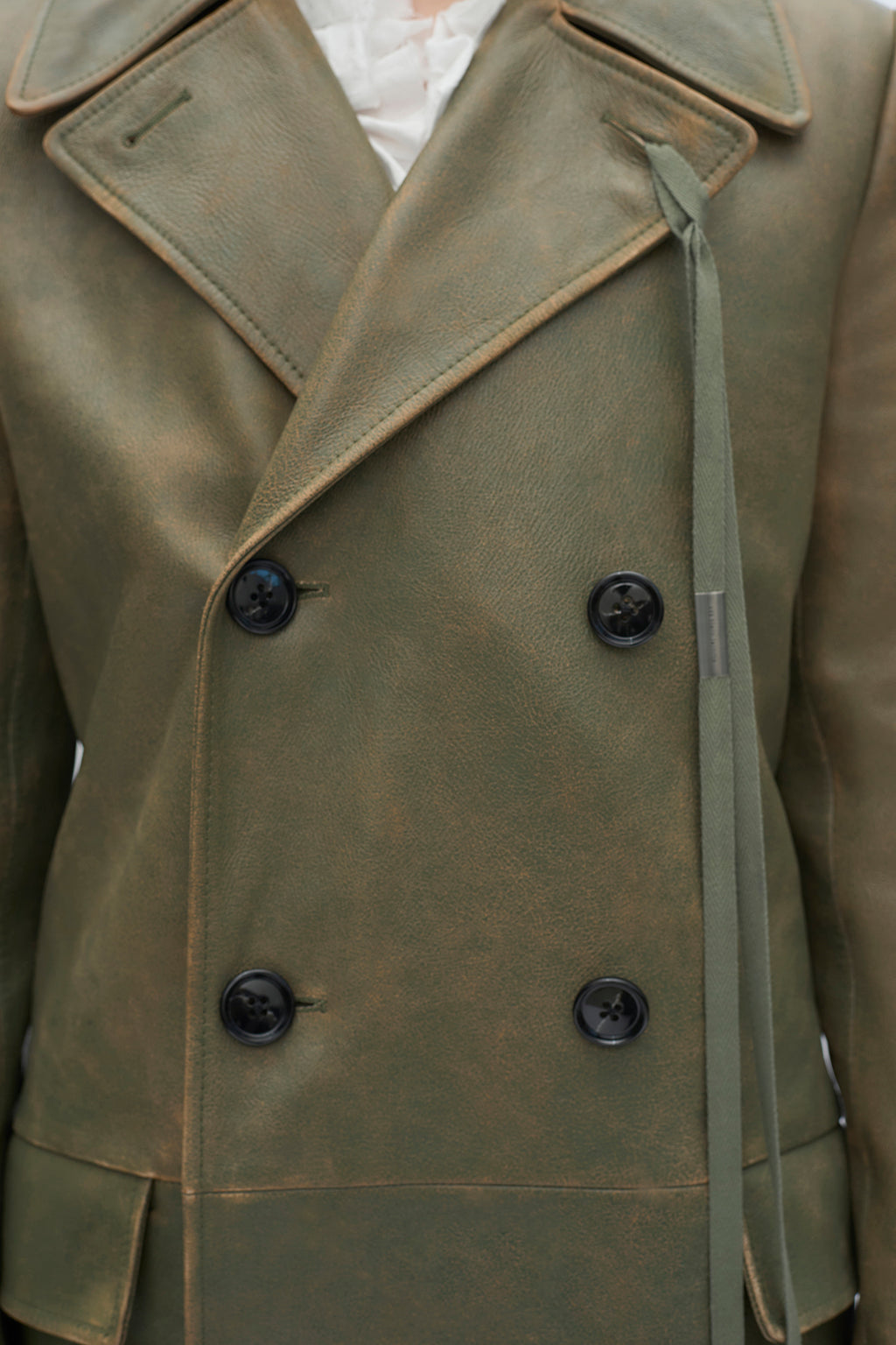 Manteau Agniet à double boutonnage 