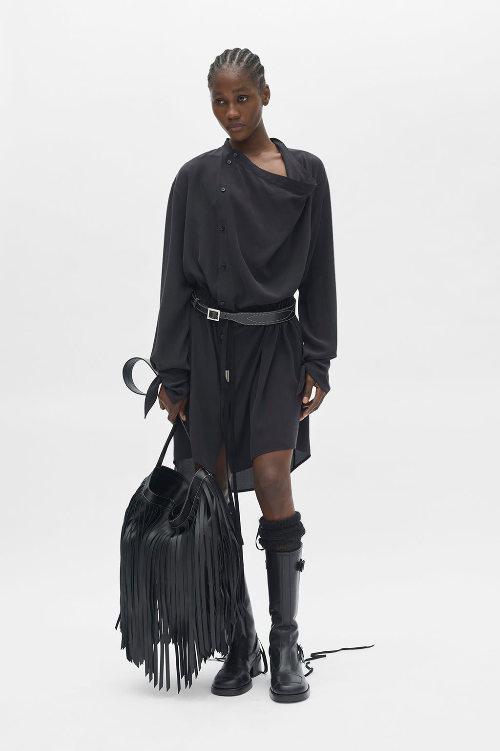 Raymonde Bib Front High Comfort Dress