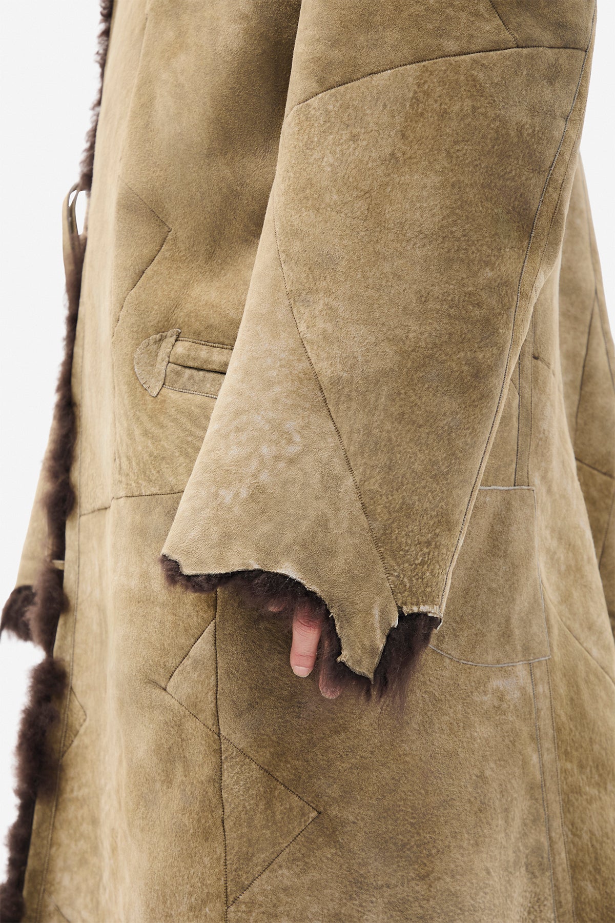 ジャケット・アウター Ann demeulemeester 2007aw Mouton Coat Ann demeulemeester 2007aw Mouton Coat