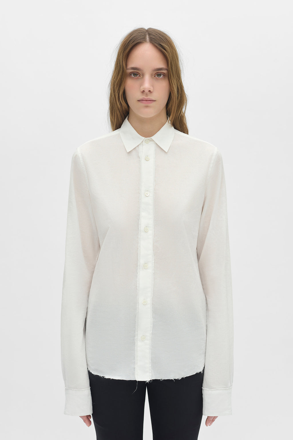 Liek Classic Shirt With Raw Edges