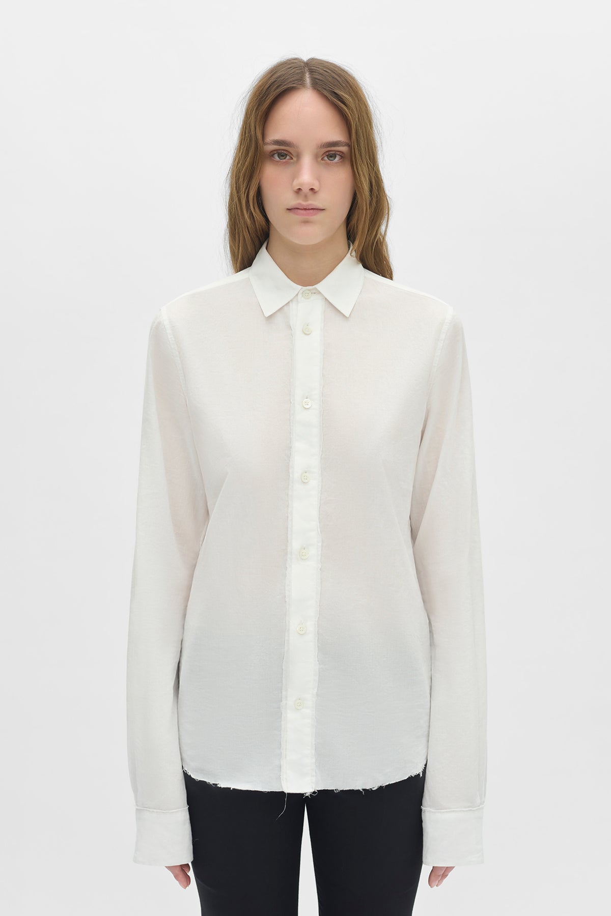 Liek Classic Shirt With Raw Edges