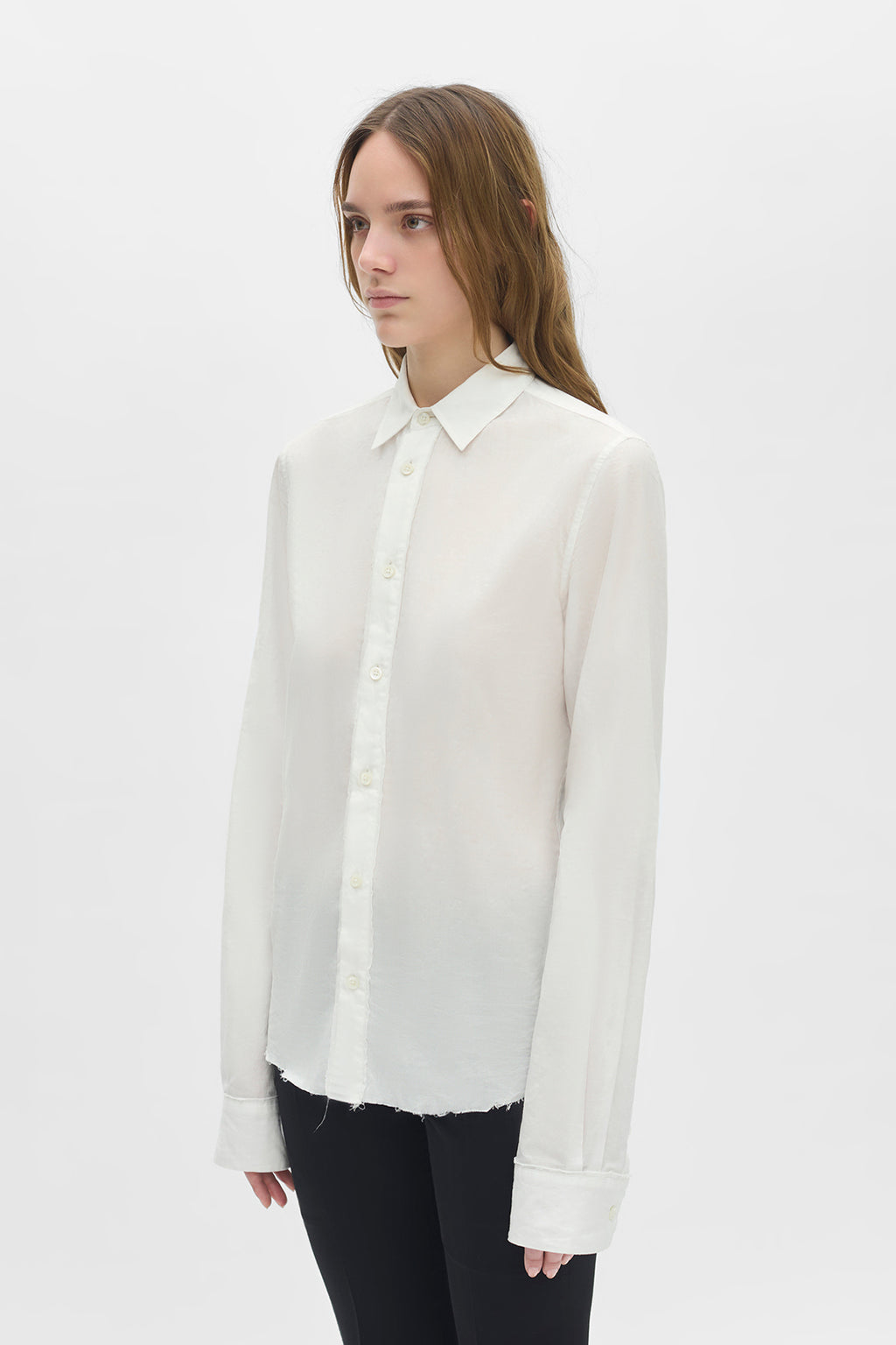 Liek Classic Shirt With Raw Edges