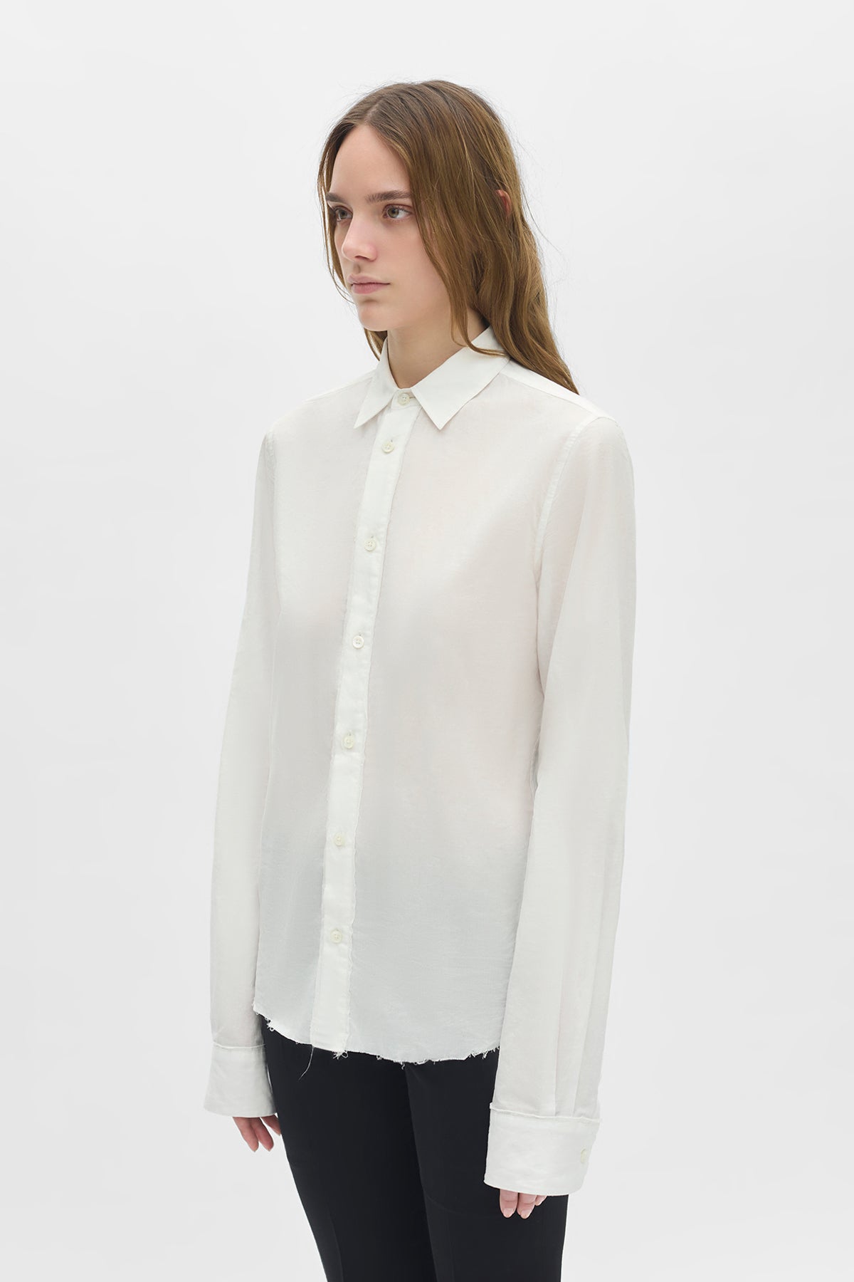 Liek Classic Shirt With Raw Edges