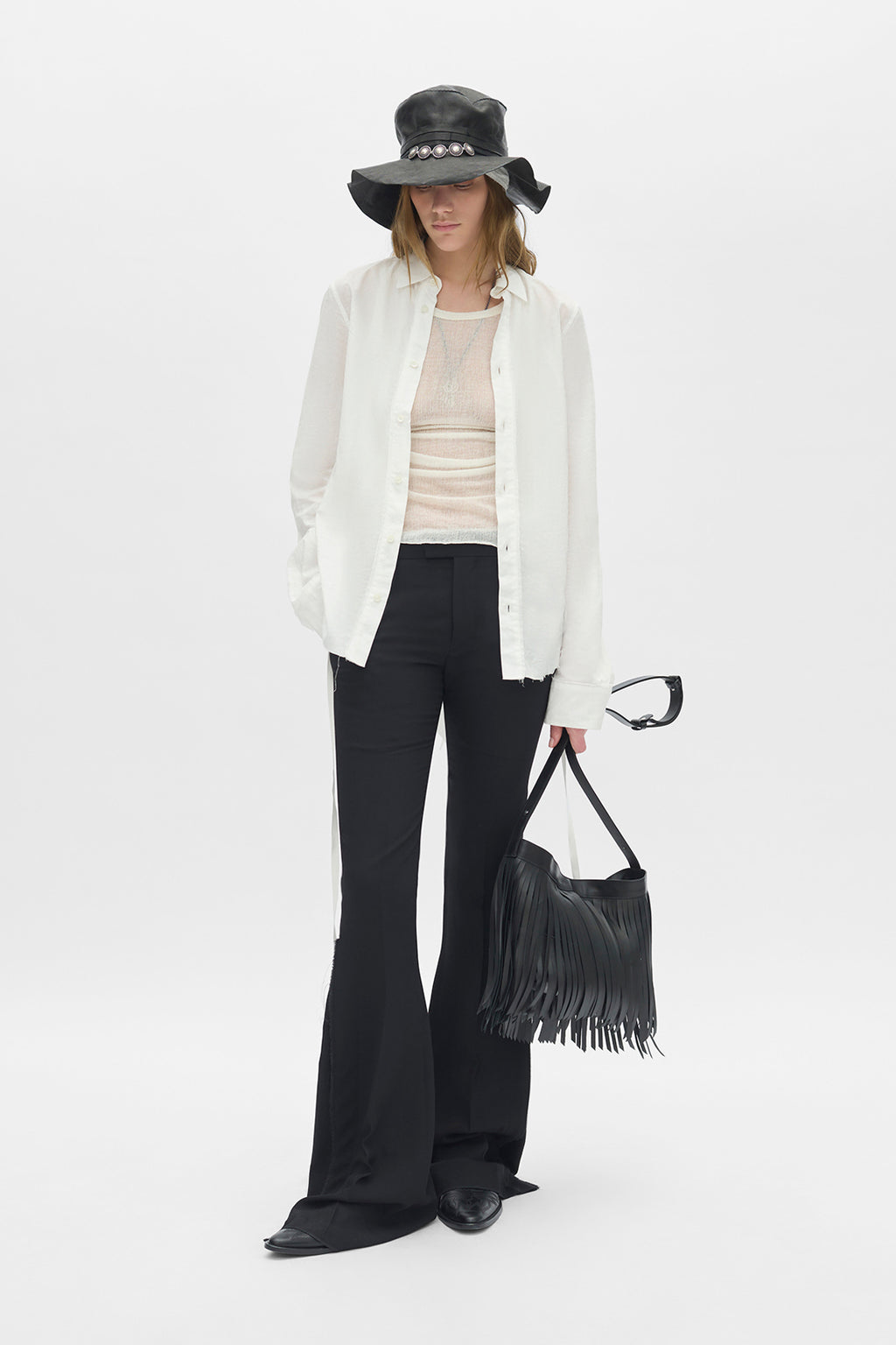 Liek Classic Shirt With Raw Edges