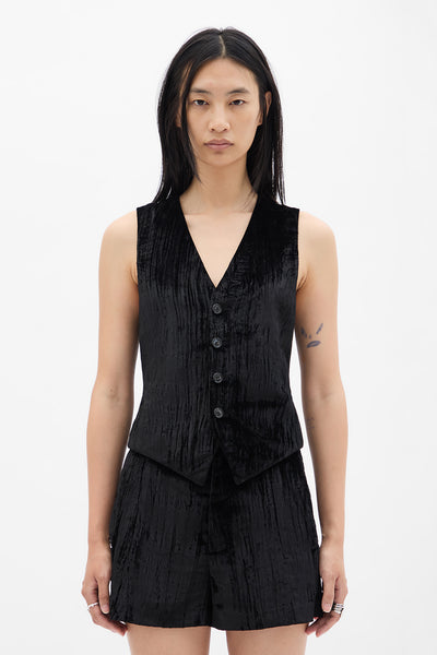 Ann Demeulemeester 変形キャミソール　ブラック ブラック B0013555-FA710-099_1_grande.