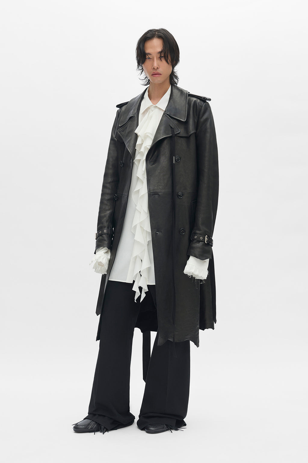 Pantalon évasé décontracté Leek 