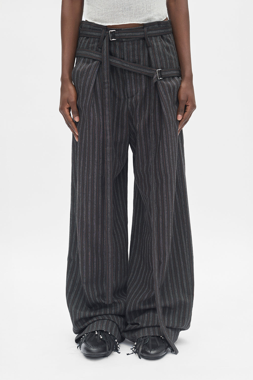 Jilleke High Comfort Double Belted Trousers