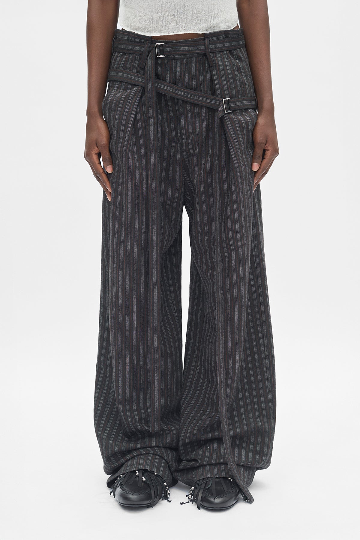 Jilleke High Comfort Double Belted Trousers