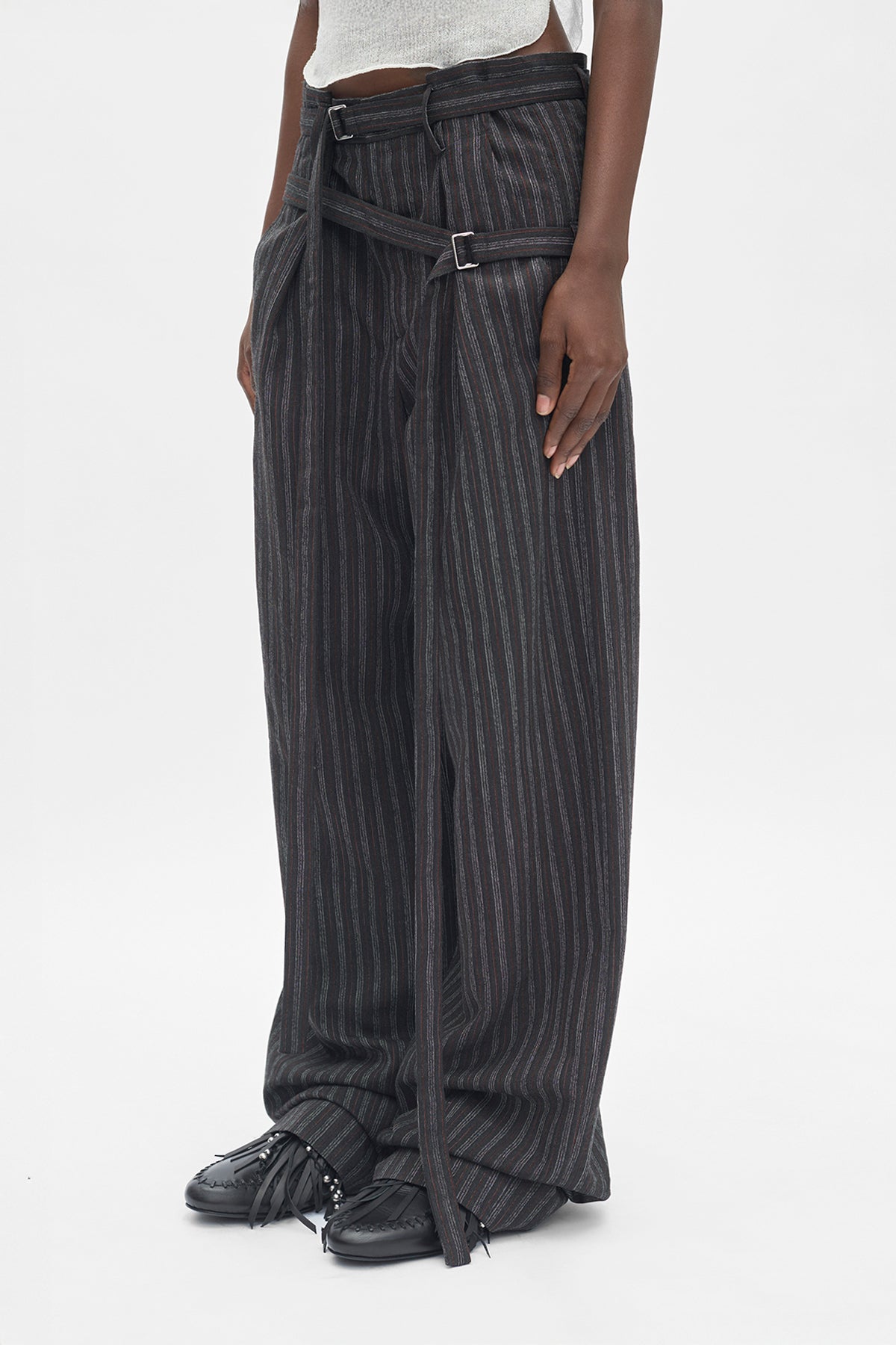 Jilleke High Comfort Double Belted Trousers
