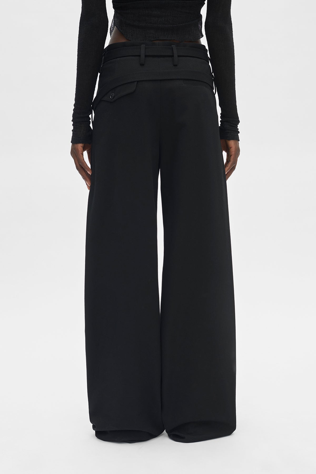 Jilleke High Comfort Double Belted Trousers – Ann Demeulemeester
