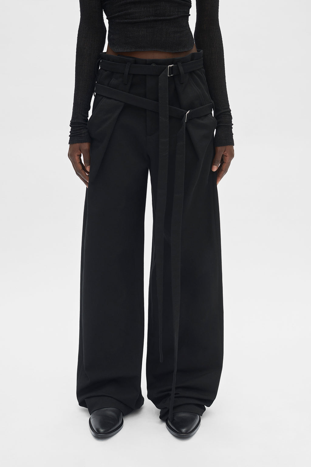 Jilleke High Comfort Double Belted Trousers