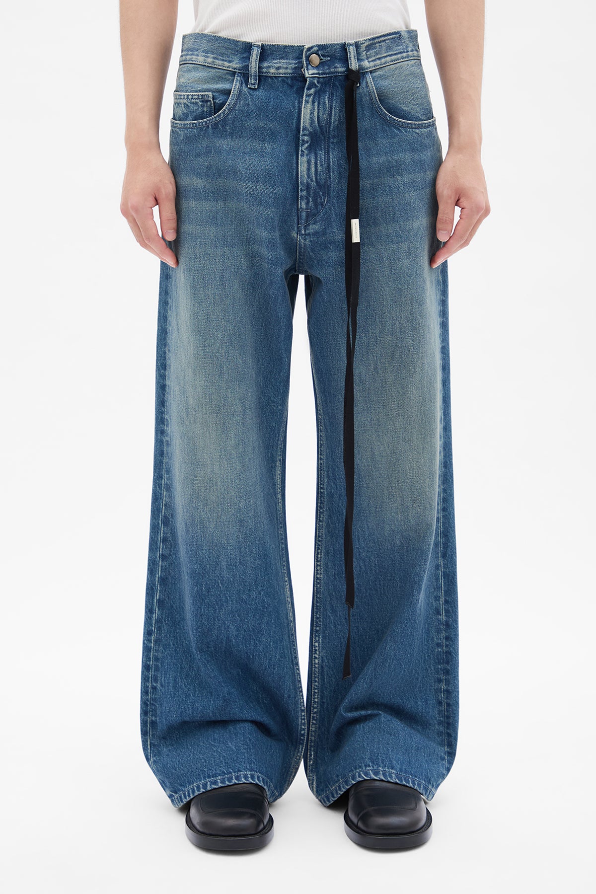 Modest Relaxed Flared Trousers – Ann Demeulemeester