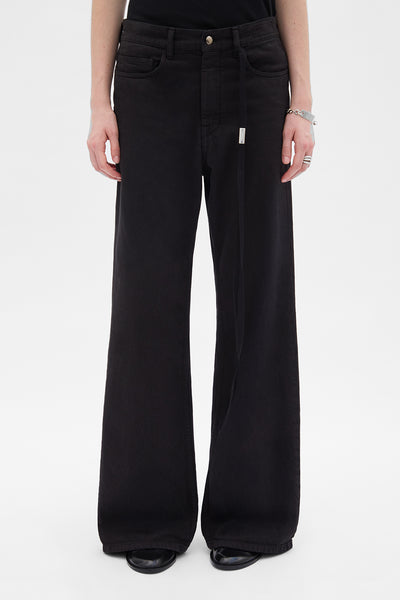 Genoveva 5 Pockets Relaxed Flared Trousers – Ann Demeulemeester
