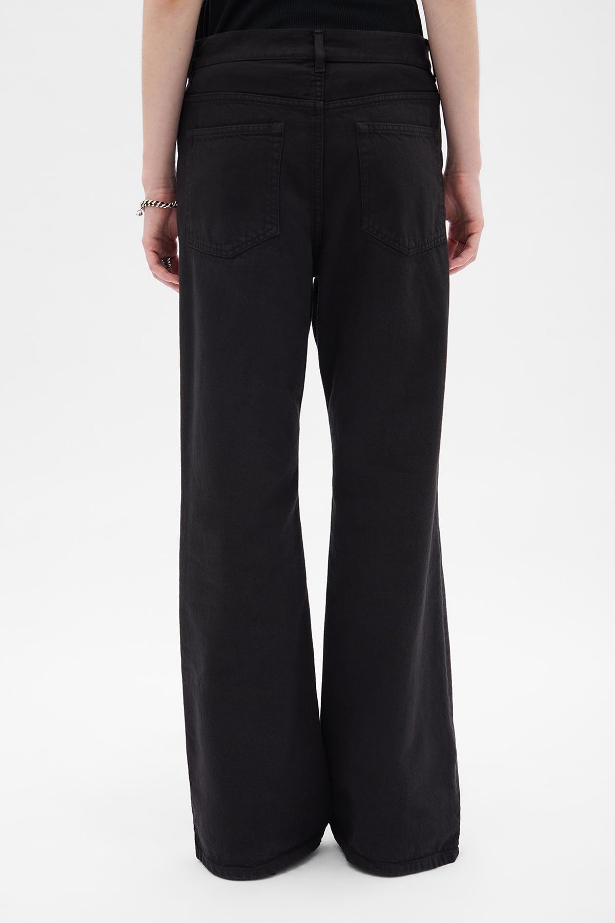 Genoveva 5 Pockets Relaxed Flared Trousers – Ann Demeulemeester