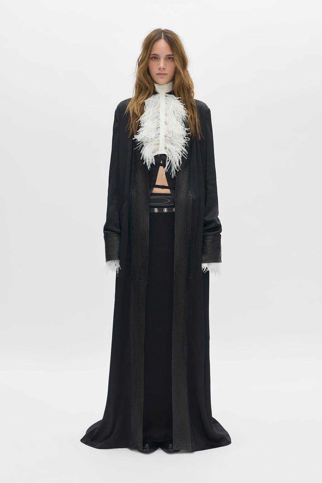 Vaya Cuffs With Frisee Feather