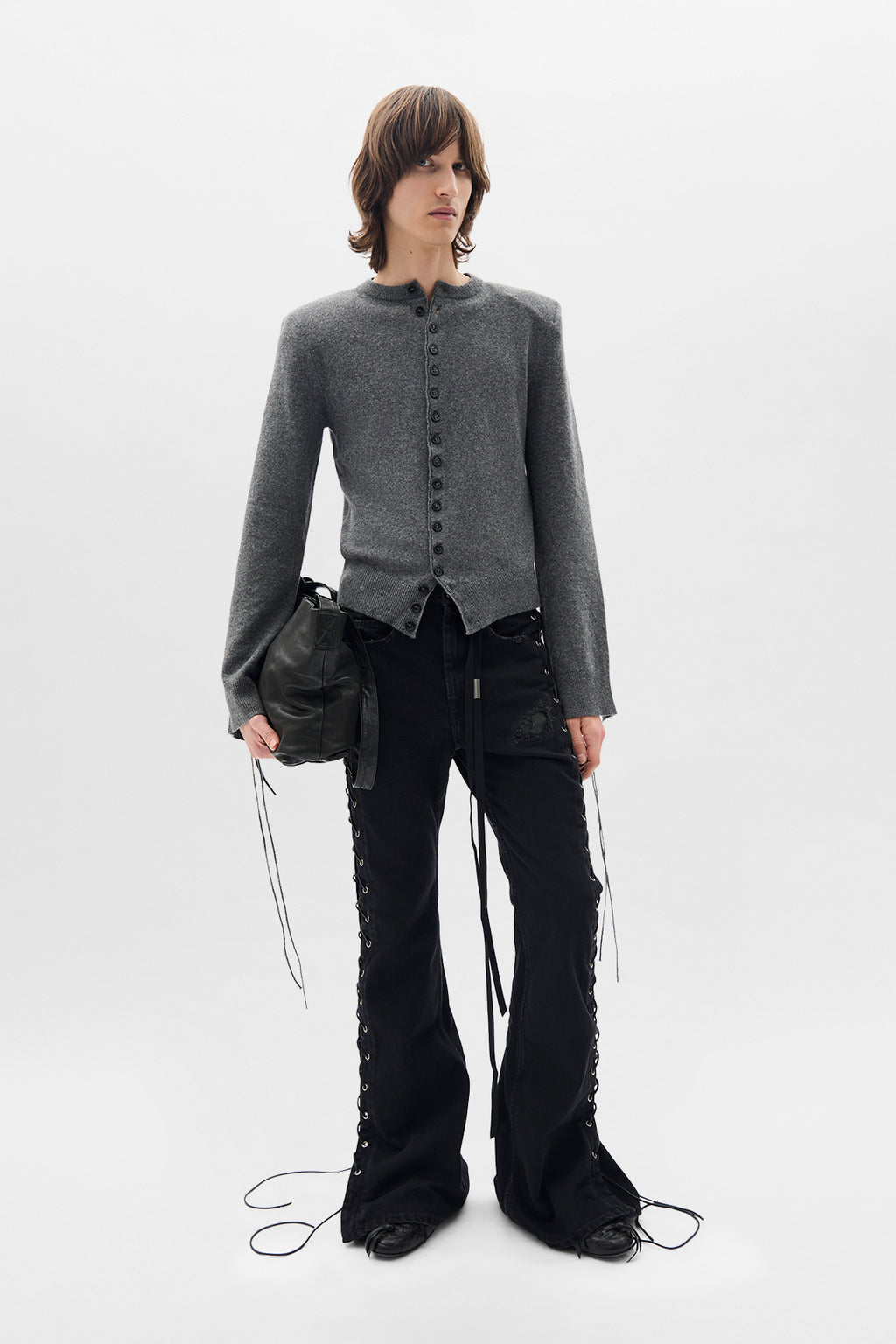 Tarik 5 Pockets Slim Fit Bootcut Trousers