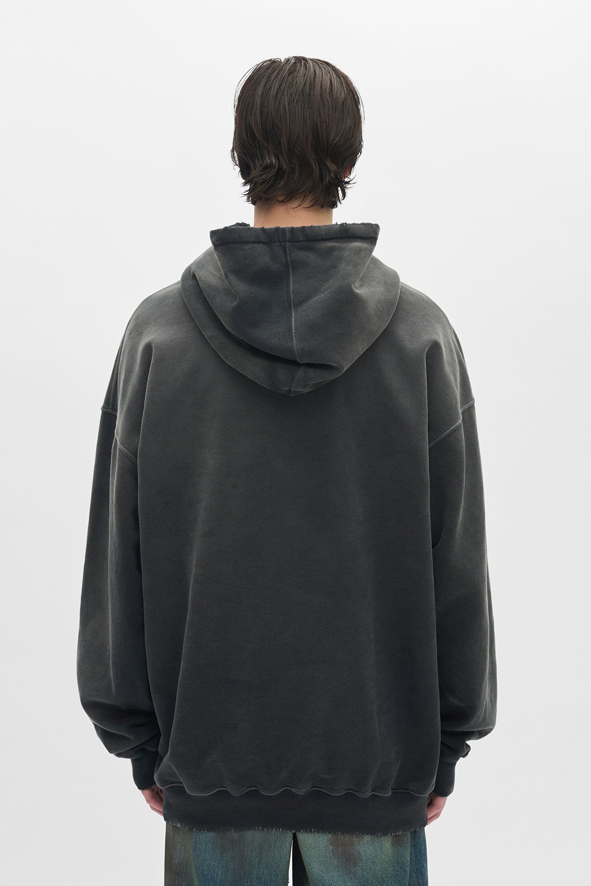 トップス ANN DEMEULEMEESTER hoodie design top トップス ANN DEMEULEMEESTER hoodie design top Ann Demeulemeester