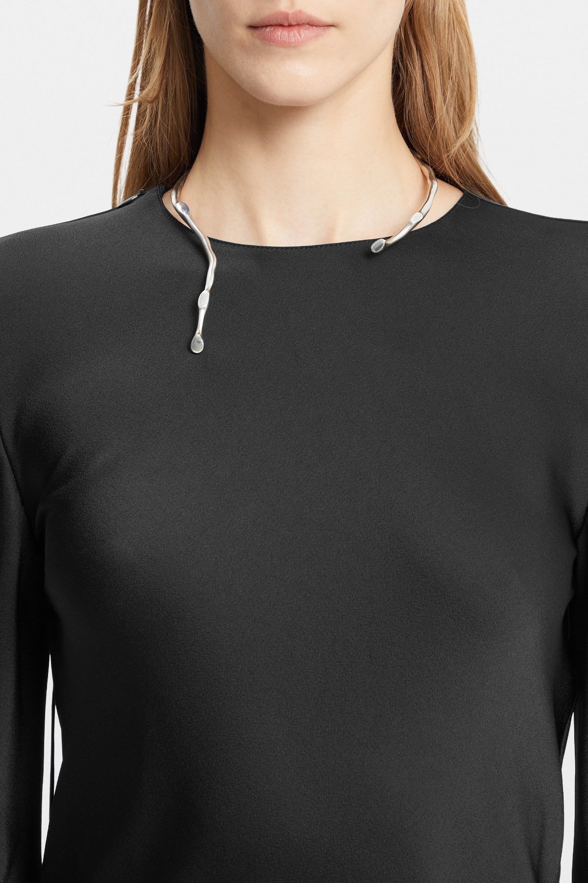 Futuristic Fine Thorn Necklace